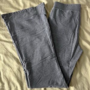 HOLLISTER ultra high rise fleece flare pants